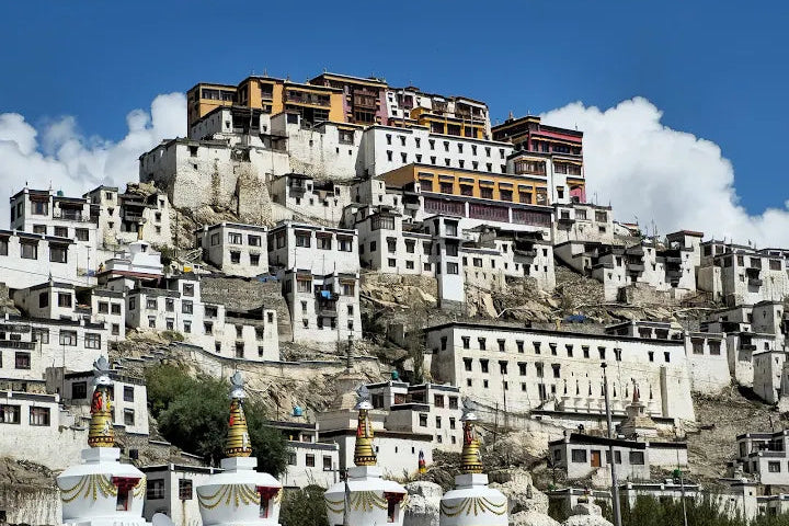 Thiksey Monastery Ladakh Buddhist spiritual journey India