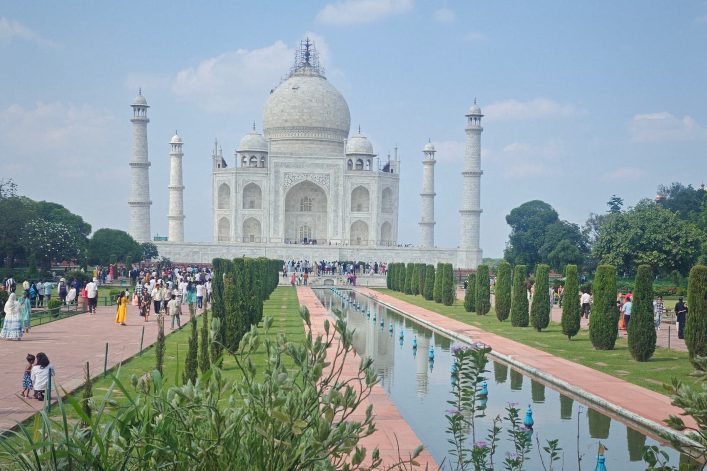 Taj Mahal sunrise Golden Triangle spiritual expedition India 2026